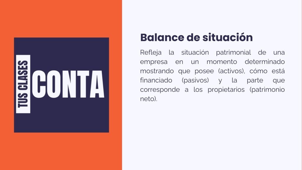 balance de situación