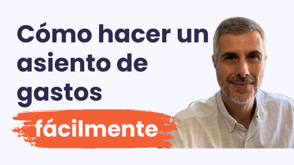 Video cómo hacer asientos de gastos fácilmente