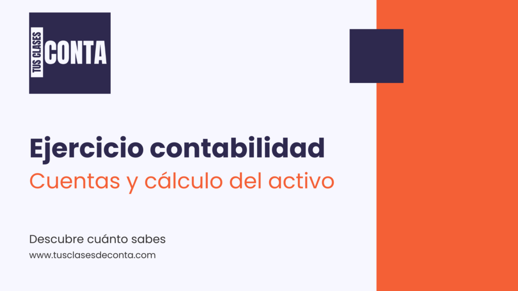 Ejercicio activo contable